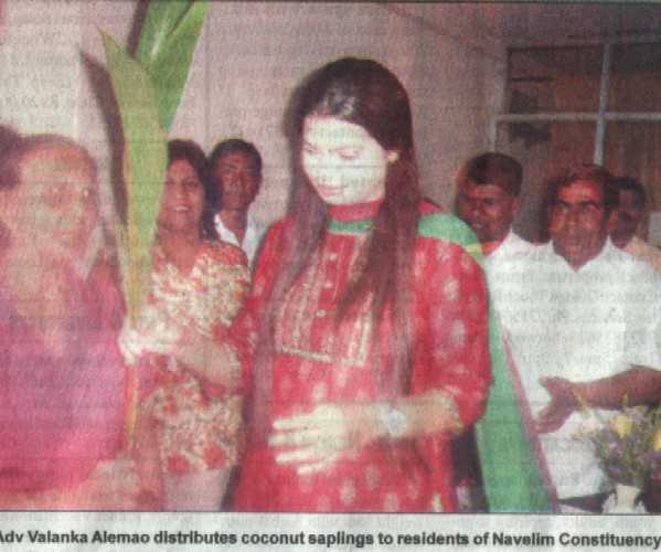 Pen Pricks: CHURCHILL ALEMAO PLANTS A NEW SAPLING