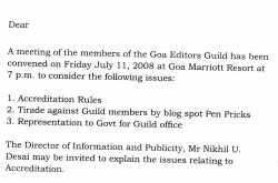 Pen Pricks: NIGHT OF THE LONG KNIVES: WHEN THE GOA EDITORS GUILD WENT \