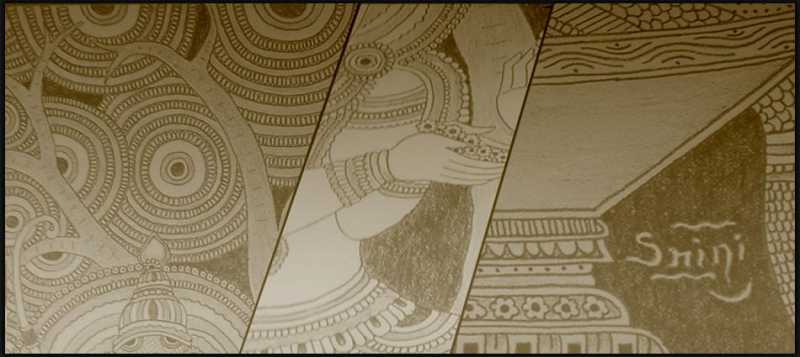 Pencil Sketch - Gratitude To Divinity