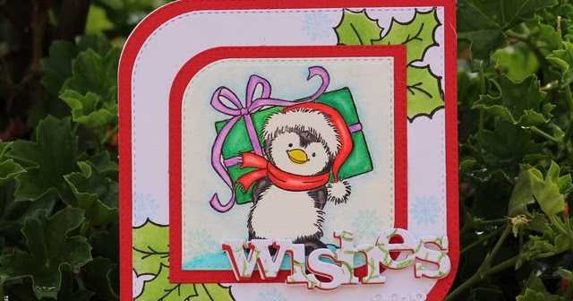 Penguin Christmas Card