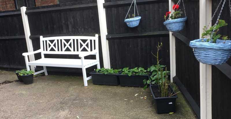 Photo Fiction: The White Bench And A Silent Love