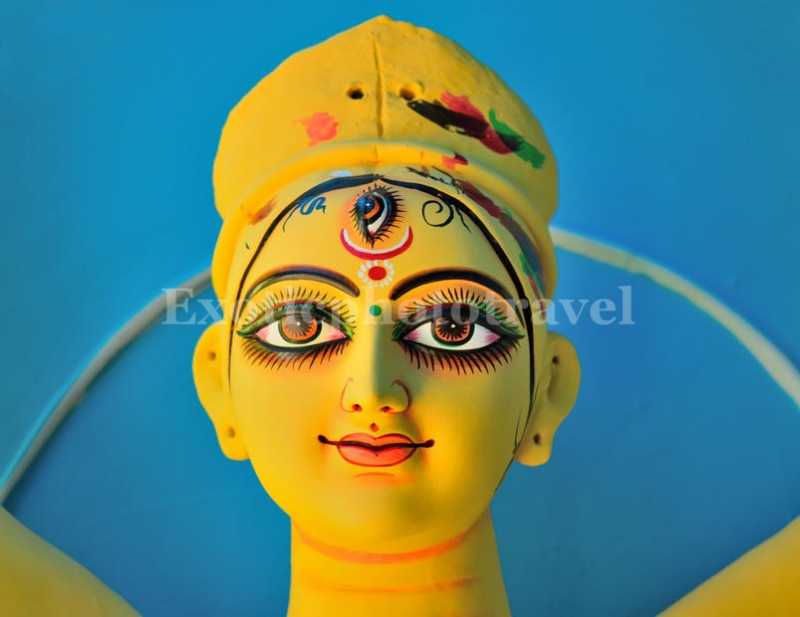 Photography - Durga Puja Idol Making At Kumartuli, Kolkata