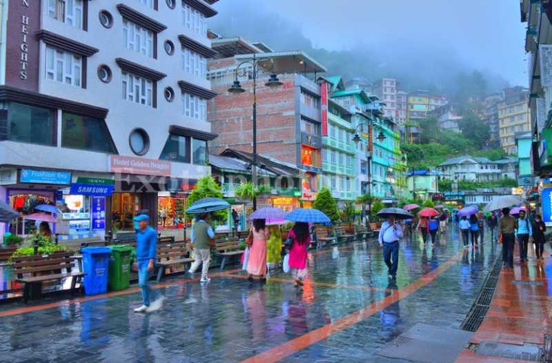 Photography At MG Marg Street In Gangtok, Sikkim - EXOTIC PHOTO TRAVEL