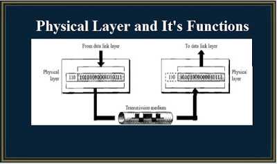 Physical Layer And It’s Functions