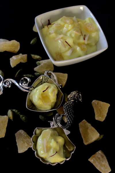 Pineapple Shrikhand - The Food Samaritan