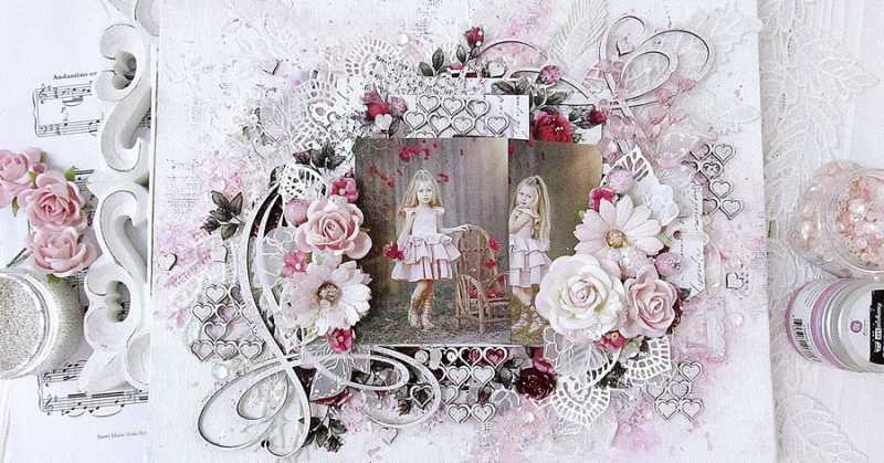 Pink Mixed Media Canvas 