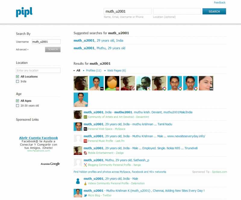 Pipl - People Search