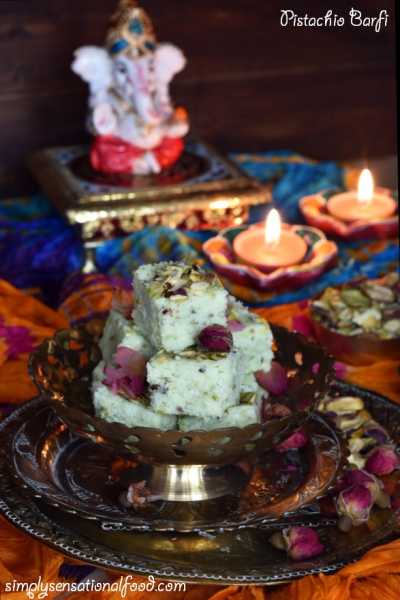 Pistachio Barfi