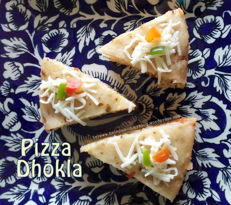 Pizza Dhokla