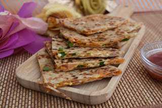 Pizza Paratha