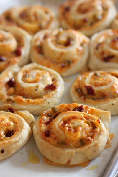 Pizza Pinwheel Buns