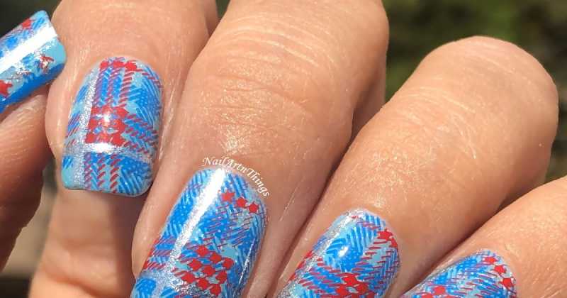 Plaid Nail Art