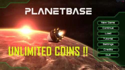 PlanetBase - Unlimited Resources - How To Get