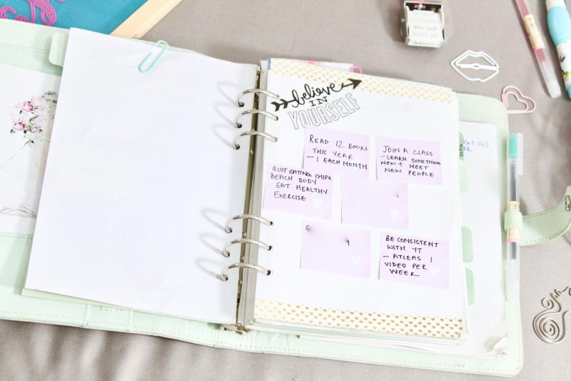 Planner Set-Up - Bullet Journal Cum Ring-Bound - Love Fashion Makeup
