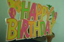 Planning for a birthday party at home