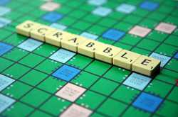 Playing Scrabble Exercise for Children