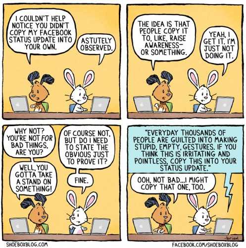 Please Copy This Into Your Facebook Status Update :P