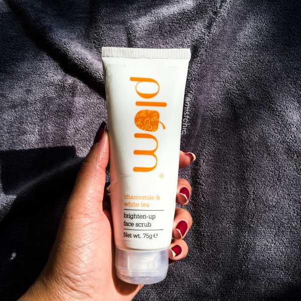 Plum Chamomile & White Tea Brighten - Up Face Scrub-Review » MISTCHIC