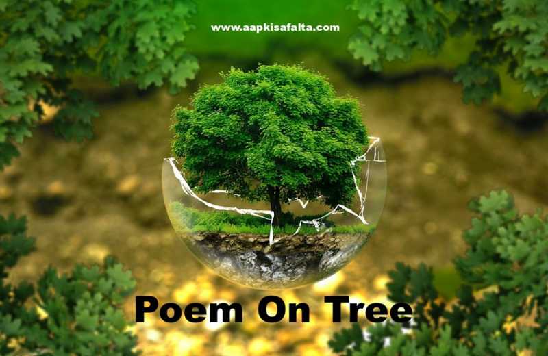 Poem On Tree In Hindi | एक पेड़ के संघर्ष की गाथा - Aapki Safalta