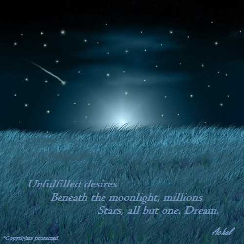 Poem: Unfulfilled Desires