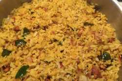 Pohe or Flat Rice Snack 