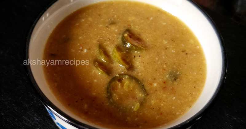 Pointed Gourd Kuzhambu