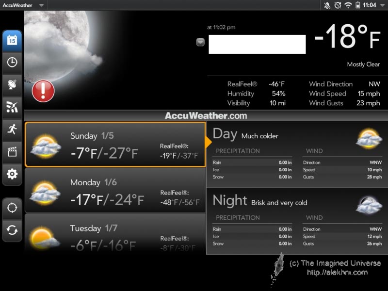 Polar Vortex In My Backyard