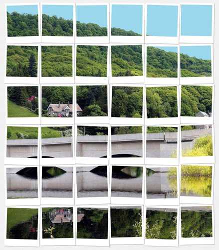 Polaroid Collage Action