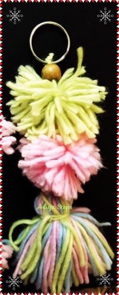 Pom Pom Tassel Draw Strings / Key Chains