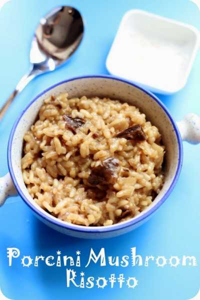 Porcini Mushroom Risotto
