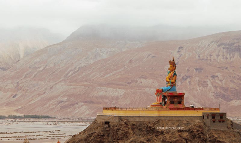 Postcard – Maitreya Buddha, Nubra Valley (Ladakh)