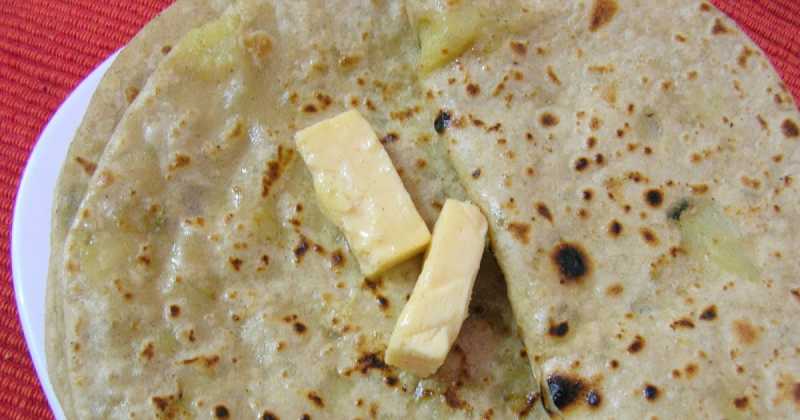 Potato Stuffed Indian Bread (Aloo Parathas)