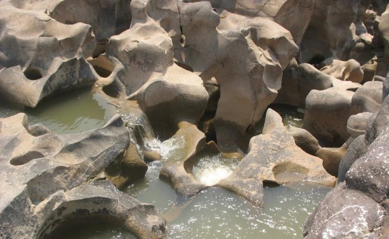 Potholes In Riverbed ~ Magic In Asia