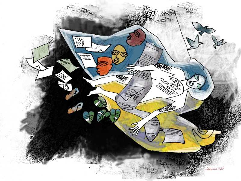 Prajavani Muktachanda Illustrations / ಪ್ರಜಾವಾಣಿ ಮುಕ್ತಛಂದಕ್ಕೆ ಬಿಡಿಸಿದ ಚಿತ್ರಗಳು