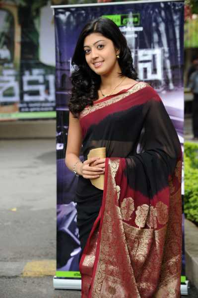 Pranitha Looking Hot In Saree