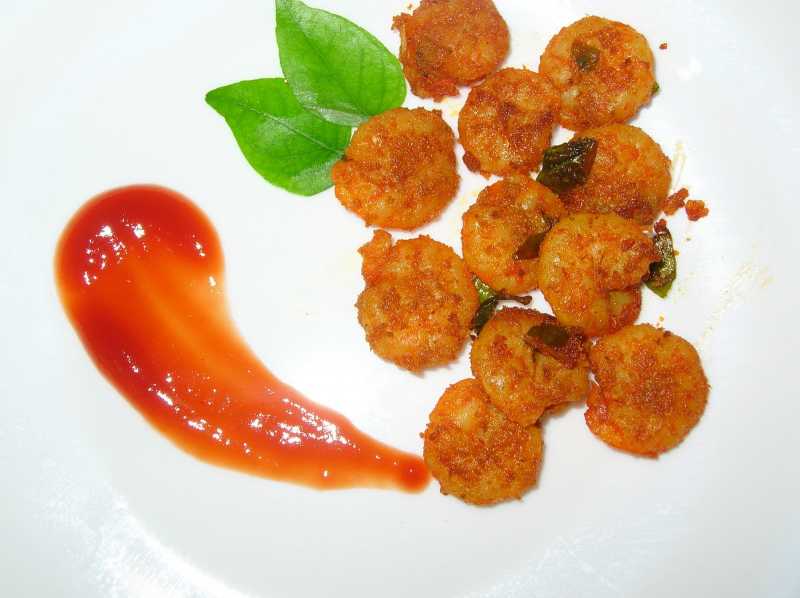 Prawn Quick Fry (Chemmen Varuthadha)