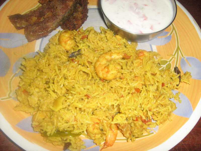 Prawns Pulao