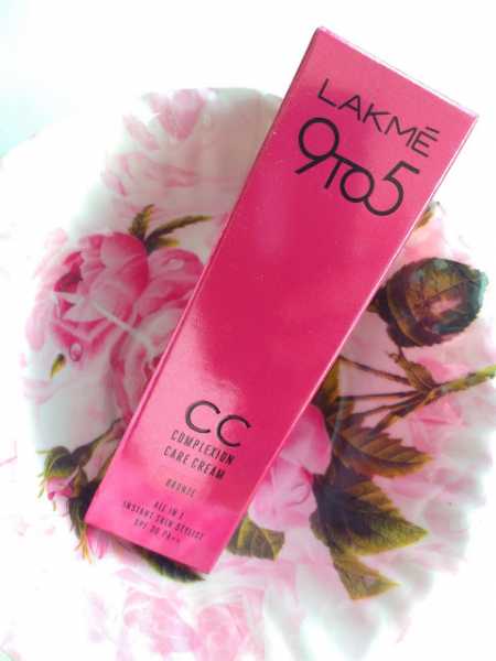 Pretty Polka: Lakme 9 To 5 Complexion Care CC Cream Review, Swatches
