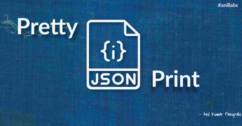 Pretty Printing Of JSON Using PHP And Javascript - Anil Labs