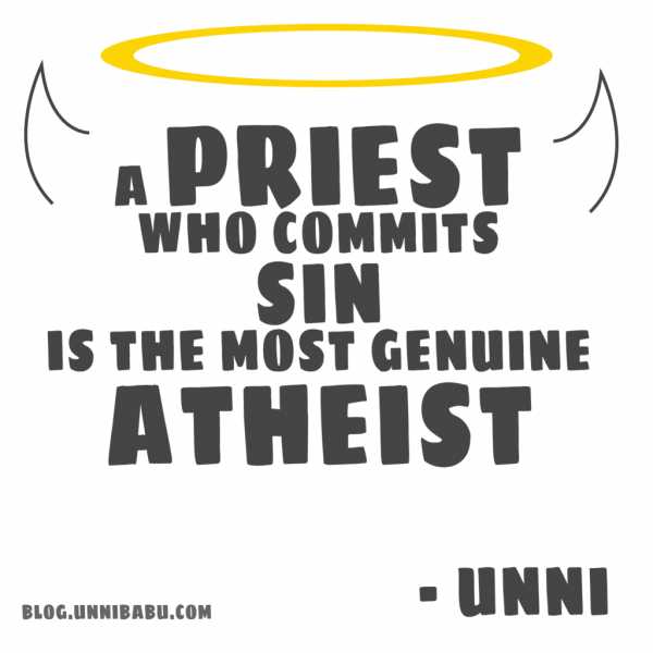 Priest And Atheist | Unni