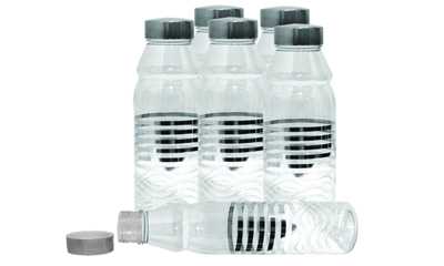 Princeware PET Fridge Bottle, 900 Ml, Set Of 6