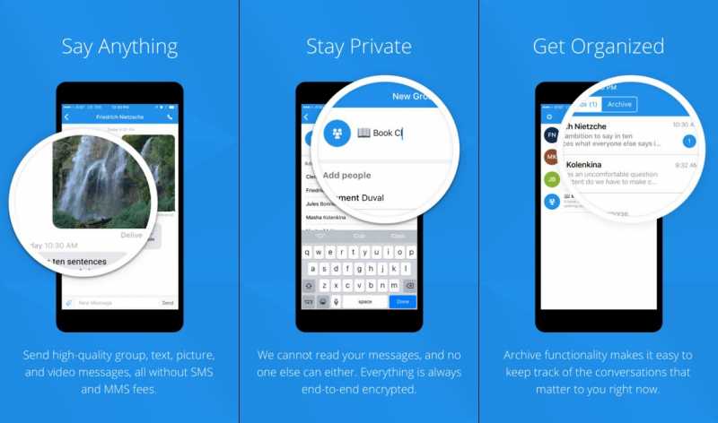 Private Messaging Apps For IPhone And IPad - AppDazzle