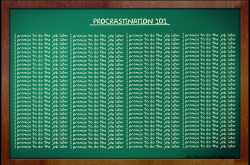 Procrastination 101 : A prelude