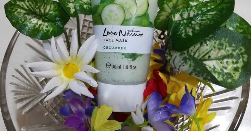 Product Review: Oriflame Love Nature Face Mask Cucumber