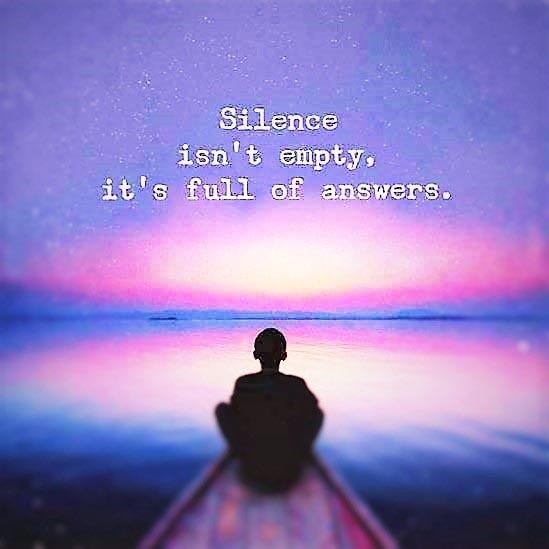 Profoundness Of Silence Is Necessary !