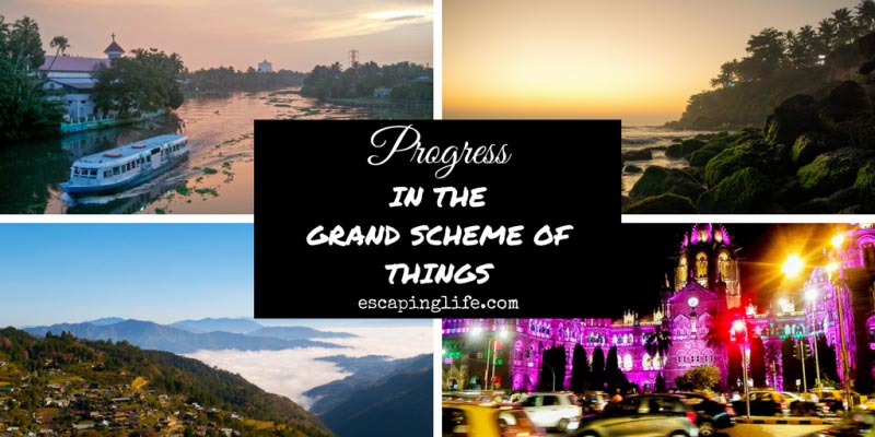 Progress In The Grand Scheme Of Things: 2017 In Review | Escaping Life
