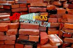 Properties of Bricks - Compressive Strength -Hardness - Efflorescence