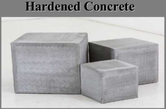 Properties Of Hardened Concrete - Define Civil