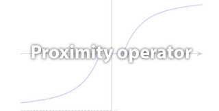 Proximity Operator