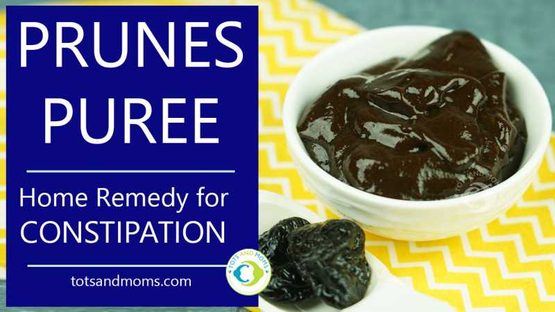 Prunes Puree For Babies | Best Home Remedy For Constipation